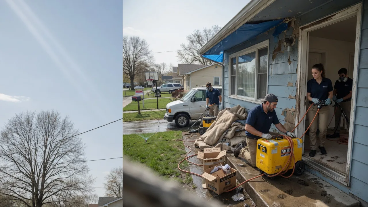 Basement Flood Cleanup in Meadow, TX near me